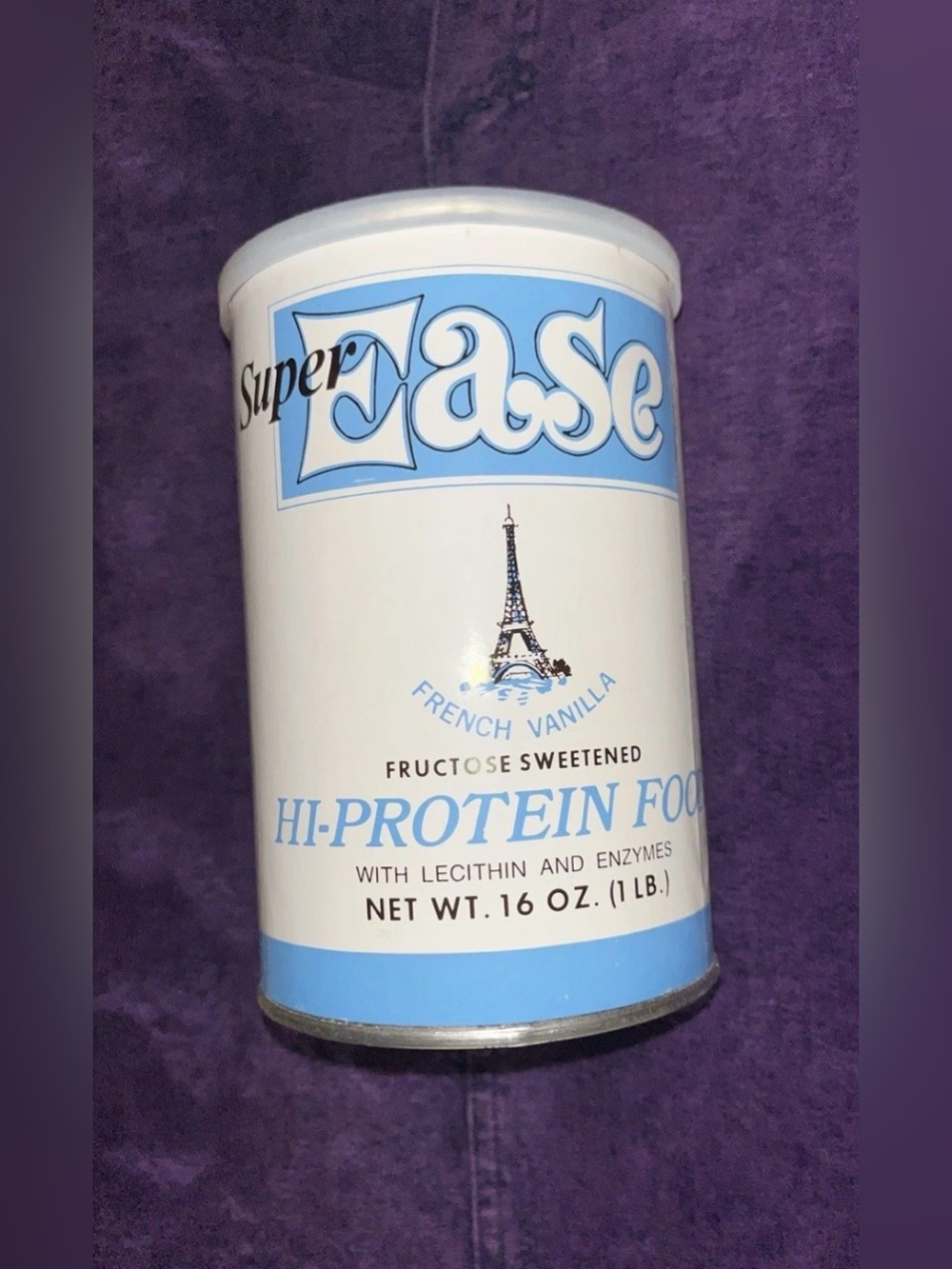 Hi-Protein Food - French Vanilla (White/Light Blue)